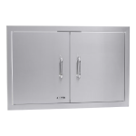 Bull 30-Inch Stainless Steel Double Access Door W/ Reveal - 33580