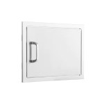 BBQGuys Signature 24-in Stainless Steel Reversible Single Access Door - BBQ-SH-2014 - Image 8