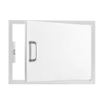 BBQGuys Signature 28-in Stainless Steel Reversible Single Access Door - BBQ-SH-2417 - Image 10