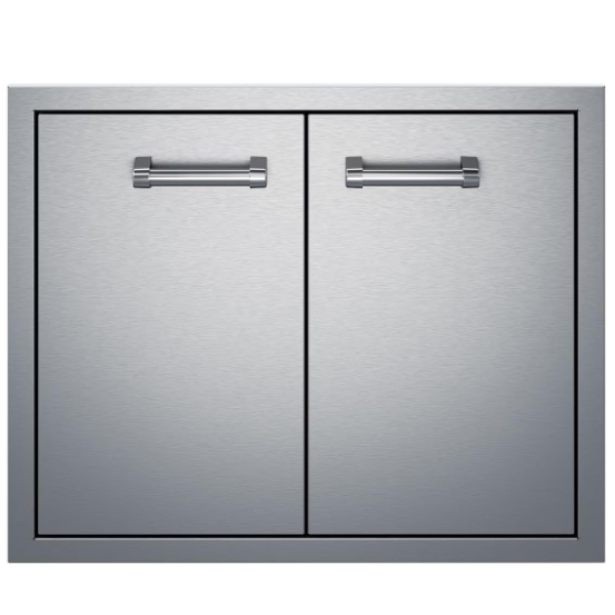 duttpack-37114 Delta Heat 26-in Stainless Steel Double Access Doors - DHAD26-C - Image 1