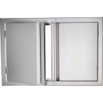 RCS Valiant Series 45-Inch Stainless Steel Double Access Door - VDD2 - Image 2