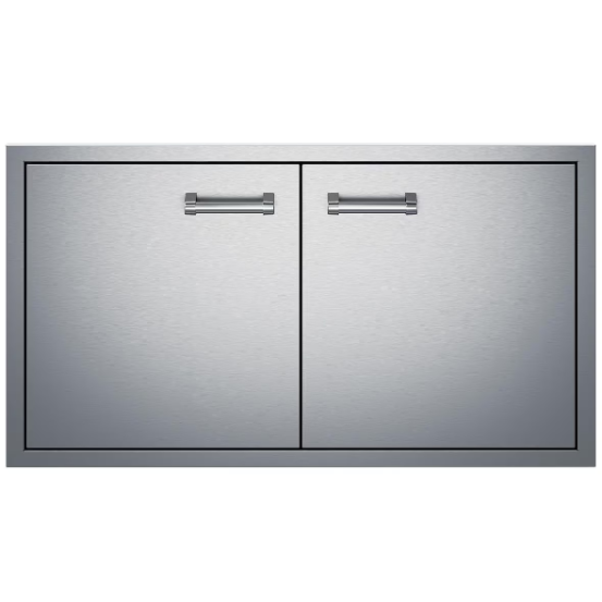 duttpack-37198 Delta Heat 38-in Stainless Steel Double Access Doors - DHAD38-C - Image 1
