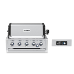 Broil King Imperial QS 570 5 Burner Built-In Propane Grill w/ Rear Burner & Rotisserie Kit - 698774