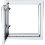 Crown Verity Infinite Series 21-Inch Stainless Steel Vertical Single Access Door - IBI-VD