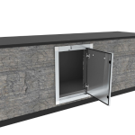 Broil King 21 3/4-in Stainless Steel Access Door - 800100 - Image 2