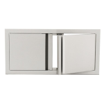 RCS Valiant 45-Inch Stainless Steel Low-Profile Double Door - VDD4 - Image 4