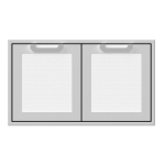Hestan 36-Inch Double Access Doors - Froth - AGAD36-WH