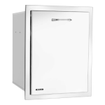 Bull 20-Inch Stainless Steel Double Trash/Recycle Drawer w/ Reveal - 56950 - Image 5