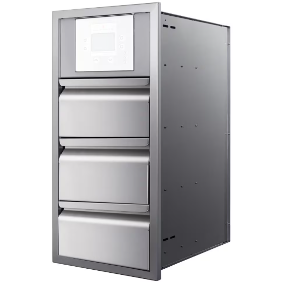 duttpack-37562 Memphis Grills 15-Inch Triple Access Drawer W/ Grill Controller Mount And Soft Close - VGC15DBC3 - Image 1