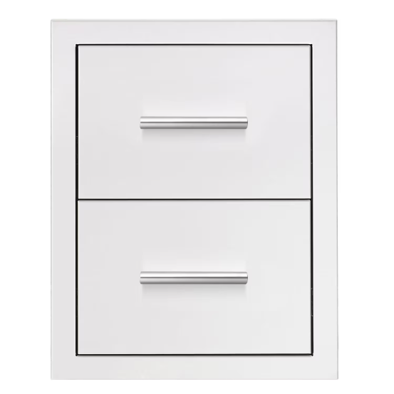duttpack-37611 Summerset 17 Inch Double Drawer - DR2-17 - Image 1