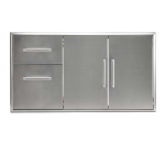 Coyote 45 Inch Double Door & Drawer Combo - C3-CD2DC