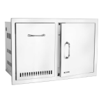 Bull 32-Inch Stainless Steel Access Door & Propane Drawer Combo W/ Reveal - 65790 - Image 3