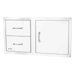 Bull 30-Inch Stainless Steel Access Door & Double Drawer Combo W/ Reveal - 25890 - Image 3