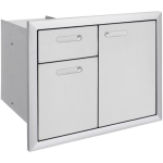 Lynx Ventana 42-Inch Access Door & Double Drawer Combo - LSA42-4 - Image 2
