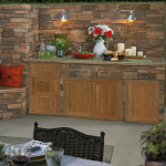 Pacific Teak Cottage 35-Inch Teak Wood Access Door and Double Drawer Combo - CO21-35C - Image 3