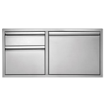 Twin Eagles 42-Inch Stainless Steel Access Door & Double Drawer Combo - TEDD422-B