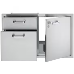 Lynx Professional 42-Inch Access Door & Double Drawer Combo - LSA42 - Image 2