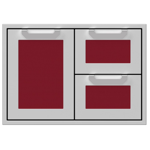 duttpack-37905 Hestan 30-Inch Double Drawer And Single Storage Door Combo - Tin Roof - AGSDR30-BG - Image 1