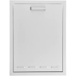 BBQGuys Signature 20-in Stainless Steel Roll-Out Trash or Propane Tank Drawer - BBQ-TRLP-DRW - Image 2