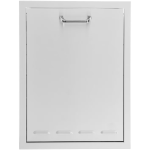 BBQGuys Signature 20-in Stainless Steel Roll-Out Trash or Propane Tank Drawer - BBQ-TRLP-DRW - Image 3