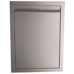 RCS Valiant Series 20-Inch Roll-Out Stainless Steel Double Trash / Recycling Bin - VTD2 - Image 3