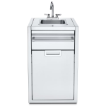 Crown Verity Infinite Series 21-Inch Enclosed Cabinet Storage W/ Sink And Water Heater - IBISC-SK-WH - Image 2