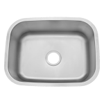 Futura 24 X 18 Stainless Steel Outdoor Sink with Huntington Brass Dual Spray European Style Pull Down Faucet and Strainer Basket - Image 2