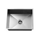 Urban Place Zero-Edge 24 X 19 Stainless Steel Outdoor Sink with Huntington Brass Dual Spray 15.75 Inch High Pull Down Faucet, Grid and Strainer Basket - Image 2