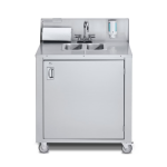 Crown Verity Double Stainless Cold Water Handwashing Sink - CV-PHS-2C