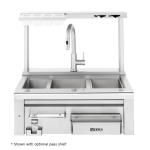 Lynx 30-Inch Built-In Cocktail Station With Sink & Ice Bin Cooler - Image 2
