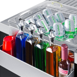 Summit Portable Outdoor Stainless Steel Weatherproof Kitchenette Refrigerator - Left Hinge - CK54OSLS - Image 6