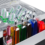 Summit Outdoor Stainless Steel Weatherproof Kitchenette Refrigerator - Right Hinge - CK54OSRS - Image 6