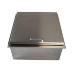 BBQGuys Signature 25-in Drop-In Ice Bin Cooler w/ Condiment Holder - BBQ-DI - Image 4