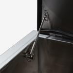 BBQGuys Signature 25-in Drop-In Ice Bin Cooler w/ Condiment Holder - BBQ-DI - Image 7