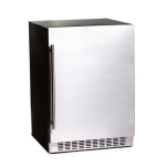 Azure 2.0 24-Inch 5.6 Cu. Ft. Compact Refrigerator - Stainless Steel - A224R-S