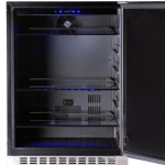 Azure 2.0 24-Inch 5.6 Cu. Ft. Compact Refrigerator - Stainless Steel - A224R-S - Image 4