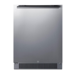 Summit 24-Inch 4.6 Cu. Ft. Outdoor Refrigerator - Stainless Steel - FF65CSS