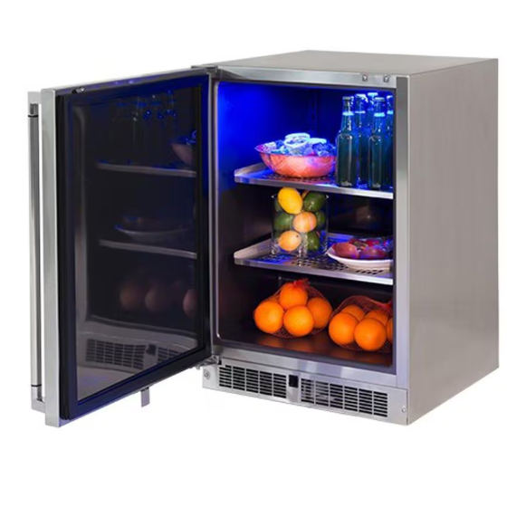 duttpack-38619 Lynx 24-in 5.3 Cu. Ft. Outdoor Refrigerator w/ Lock - LN24REF - Image 1