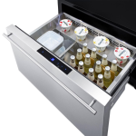 Summit 30-Inch Built-In Outdoor Drawer Refrigerator - FF30DR - Image 5
