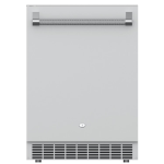 Aspire by Hestan 24-Inch  5.6 CU. Ft. Reversible Hinge Outdoor Rated Refrigerator with Lock - ERS24