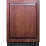 Summit 24-Inch 4.6 Cu. Ft. Outdoor Rated Compact Refrigerator - Custom Panel - SPR627OSIF