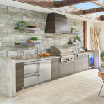 True ADA Height 24 Inch 5 Cu. Ft. Left Hinge Undercounter Outdoor Refrigerator - Stainless Steel - TURADA-24-LS-A~S - Image 2