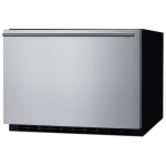 Summit 24-Inch 2 Cu. Ft. Built-In Outdoor Drawer Refrigerator - Custom Panel - SDR241OS - Image 3