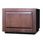 Summit Commercial 24-Inch 1.6 Cu. Ft. Built-In Drawer Refrigerator - Custom Panel Ready - FF1DSS24 - Image 3