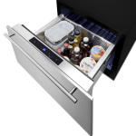 Summit Commercial 24-Inch 1.6 Cu. Ft. Built-In Drawer Refrigerator - Custom Panel Ready - FF1DSS24 - Image 6