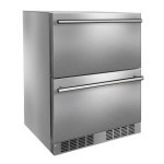 Marvel Essential 24-in 5 Cu. Ft. Refrigerator Drawers - MRDR224-SS71A
