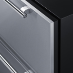 Summit 36 Inch 7.15 Cu. Ft. Outdoor 2-Drawer All-Refrigerator - Custom Panel Ready - SPR36DROS - Image 6