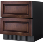 Summit 30-Inch 5.42 Cu. Ft. 2-Drawer All-Refrigerator - Custom Panel - SPR3032DPNR - Image 2