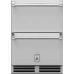 Hestan 24-Inch 5.2 Cu. Ft. Outdoor Rated Refrigerator Drawers - GRR24