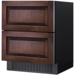 Summit 27-Inch 4.83 Cu. Ft. 2-Drawer All-Refrigerator - Custom Panel - SPR275OS2DPNR - Image 2